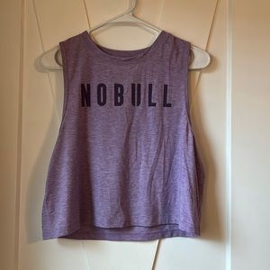 Nobull crop tank purple